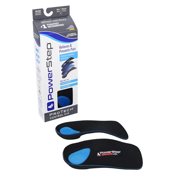 Powerstep ProTech Control Insole Blue/Gray Men 9-10.5 / Women 11-12.5