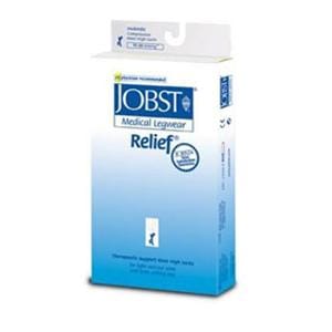 Relief Compression Stocking Thigh High Medium Black