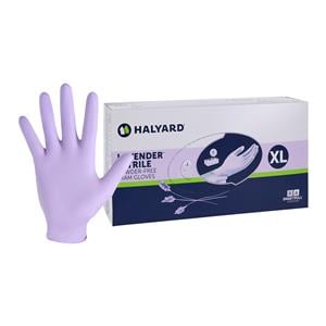 Lavender Nitrile Exam Gloves X-Large Lavender Non-Sterile 230/Bx