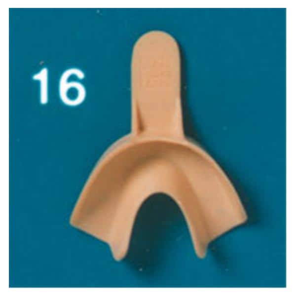 Waterpik Sani-Trays® Disposable Dbl Arch Impression Tray Solid 16 Sm Low 12/Bx
