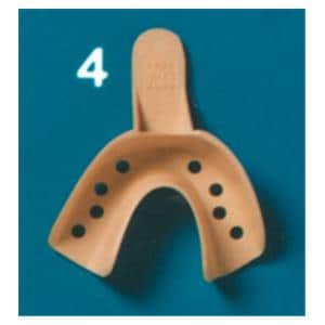 Waterpik Sani-Trays® Disp Dbl Arch Impression Tray Perforated 4 Md Lwr 12/Bx