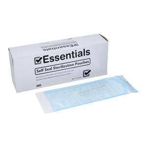 Essentials Pouch Self Seal 3.5 in x 9 in 200/Bx, 6 BX/CA