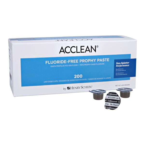 Acclean Fluoride-Free Prophy Paste Universal Unflavored Without Fluoride 200/Bx