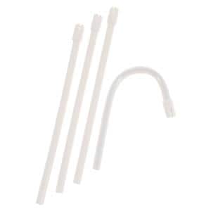 Essentials Saliva Ejectors White 250/Bg, 20 BG/CR