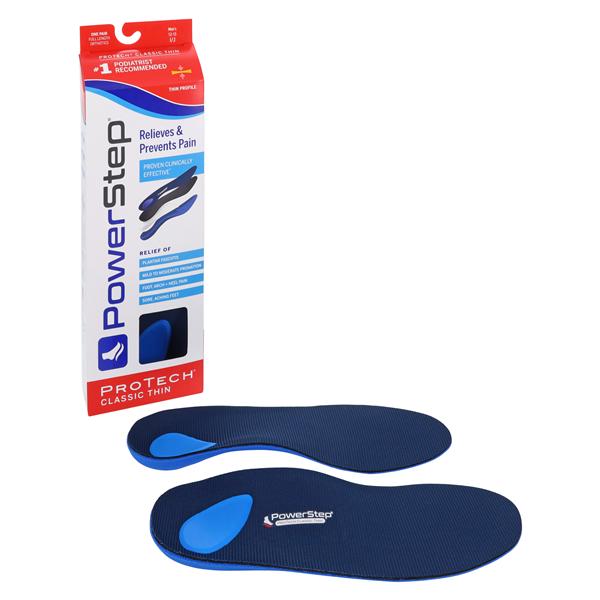 Powerstep ProTech Classic Plus Insole Full Length Men 12-13.5 / Women 14-15.5