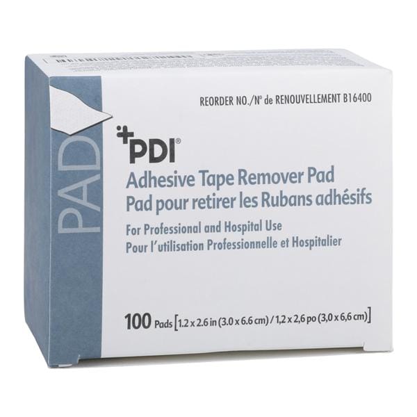 Adhesive Remover Pad 100/Bx, 10 BX/CA