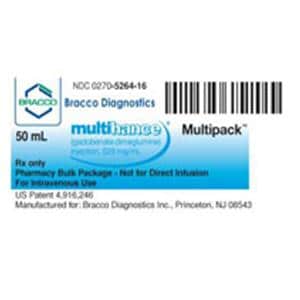 Multihance Injection 529mg Pharmacy Bulk Pack 50mL 5/Package