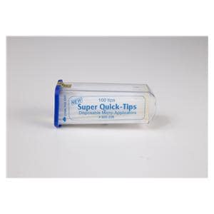 Super Quick-Tips Micro Applicator Regular White 100/Bx