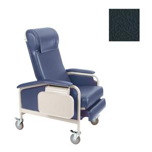 CareCliner Clinical Recliner Vinyl 275lb Capacity Black Ea