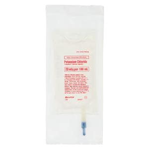 Potassium Chloride Injection 100mL Bag 100mL 24/Package