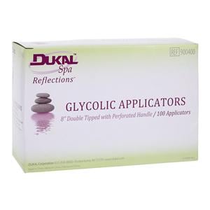 Reflections Glycolic Applicator 8 in Perforated Shaft Non Sterile 100/Bx