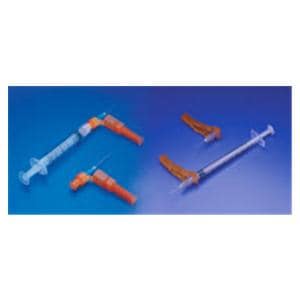 Needle-Pro Hypodermic Needle 25gx1-1/2" Orange Safety 100/Bx
