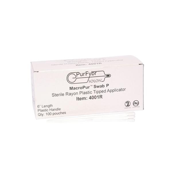Purfybr Applicator 6 in Serrated Plastic Shaft Sterile 1000/Ca