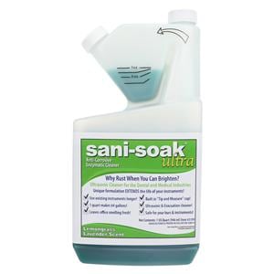 Sani-Soak Ultra Ultrasonic Cleaner 946 mL Citrus 32oz/Bt
