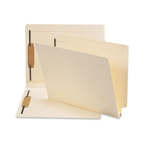 Smead Manila End-Tab Fastener Folders Letter Size Box Of 50 50/Bx