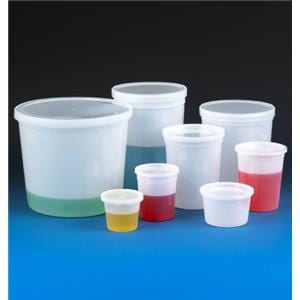 Multi-Purpose Container 8oz Polyethylene Non-Sterile 100/Ca