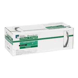 DermAssist Latex Surgical Gloves 8.5 Natural 100/Ca