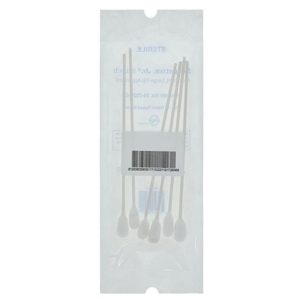 Scopettes Junior Swab Applicator 8 in Paper Shaft Sterile 6/Pk, 50 PK/CA