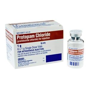 Protopam Chloride Injection 1gm SDV 20mL 6/Package