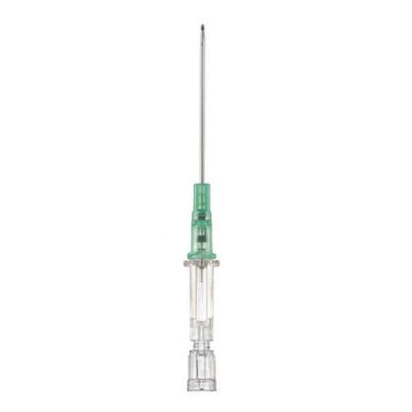 Introcan Safety IV Catheter Safety 18 Gauge 1-3/4" Green Straight 200/Ca