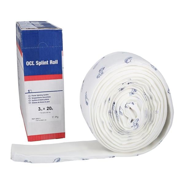 OCL Casting Splint System White 3"x20'