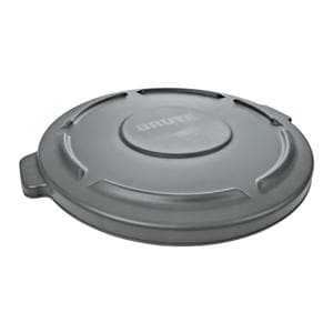 Brute Round 32 Gal Container Lid Gray 6/Ca
