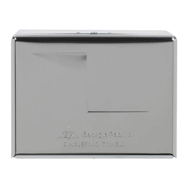 Single Fold Towel Dispenser Chrome Steel 6/Ca