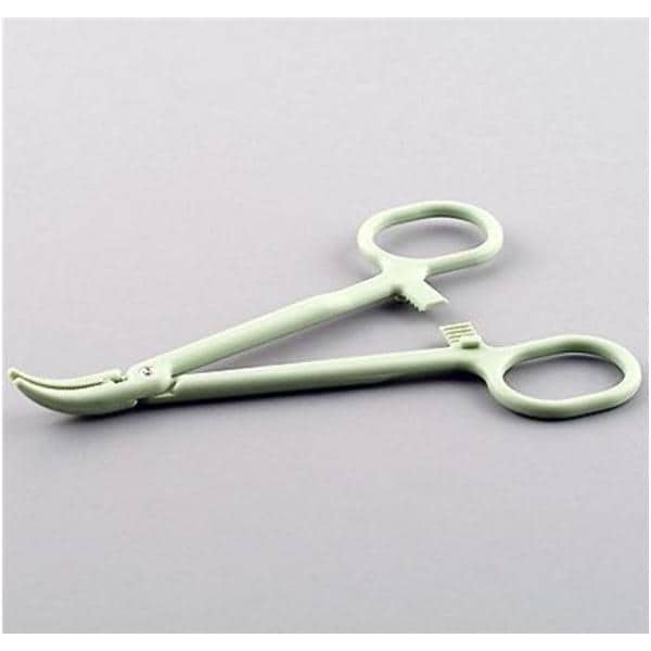 Hemostatic Forcep Curved 5-1/4" Plastic Non-Sterile 100/Bx