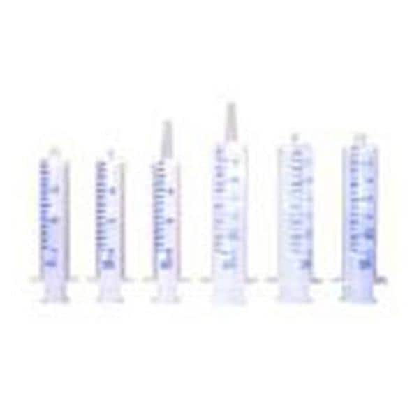 Norm-Ject Luer Lock Syringe 2mL Clear No Dead Space 100/Bx, 25 BX/CA