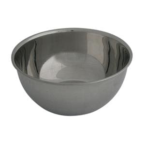 Sponge Bowl Round Stainless Steel Silver 1qt