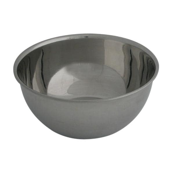 Sponge Bowl Round Stainless Steel Silver 1qt