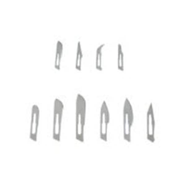 Carbon Steel Sterile Surgical Blade Size 11 Disposable 100/Bx