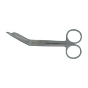 Lister Bandage Scissors Angled 5-1/2" Stainless Steel Non-Sterile Reusable Ea