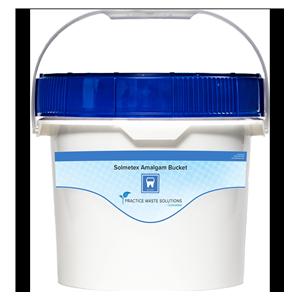 Amalgam Bucket 1.25gal Plastic Ea