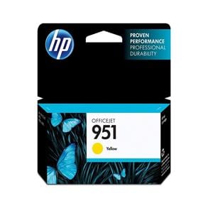 HP 951 Yellow Original Ink Cartridge (CN052AN) Ea
