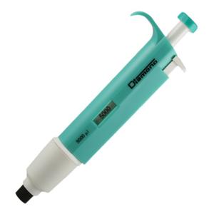 Diamond Fixed Volume Pipette 5000uL Non-Graduated Light Green Ea
