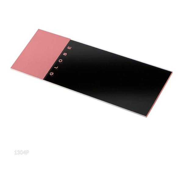 Frosted Microscope Slide 3x1" Pink 1440/Ca