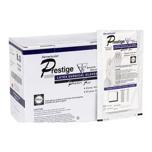 DermAssist Prestige DHD Latex Surgical Gloves 5.5 Natural 200Pr/Ca