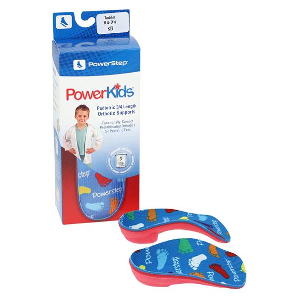 Powerstep Powerkids Insole Royal Blue/Pediatric Print Toddler 8.5-9.5
