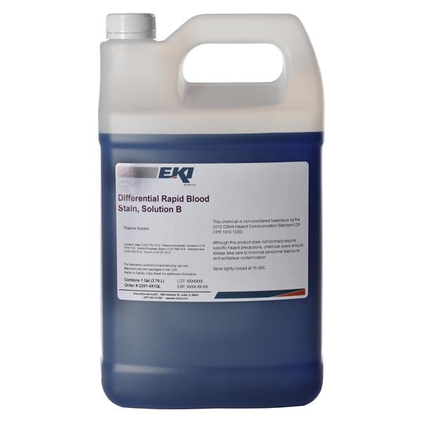Stain Solution B Differential Rapid Blood 1gal 1/Ga