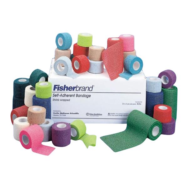 Sensi-Wrap Bandage Elastic 2"x5yd Assorted 36/Ca