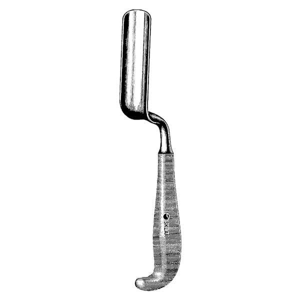 Tauber Vaginal Spatula Retractor 3-1/2x1-3/8" Stainless Steel Ea