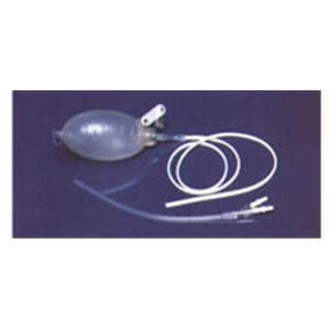 Silicone Facial Drain Flat Tip Bifurcated 4mm