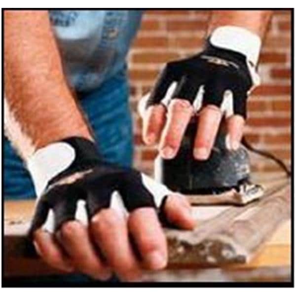 Impacto Leather/Nylon Anti-Vibration Air Gloves X-Large Black 1/Pr