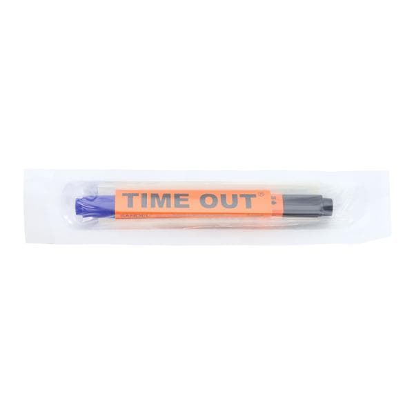 Time Out 4-in-1 Skin Marker Dual Tip/Chiseled Tip Gentian Violet Sterile