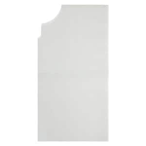 Ultimate Exam Poncho 19 in x 22 in Wht Tissue / Poly / Tissue Disposable 200/Ca