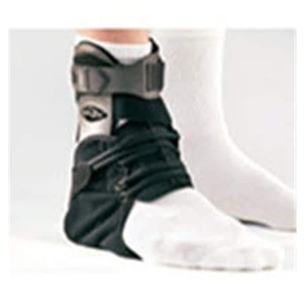 Velocity ES Cmprsn Brace Ank Sz Men 12+/Women 13.5+ Large NStrtch Fbrc/Plstc Rt