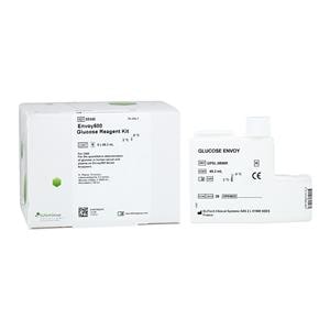 Envoy 500 Glucose Test Kit 8x45mL 1200 Count Ea