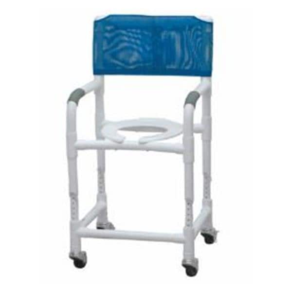Lumex Shower/Commode Chair 375Lb Capacity Threaded Stem Csaters