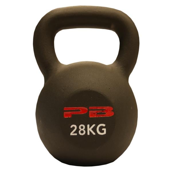 First Place Weight Kettlebell 28kg Iron Black